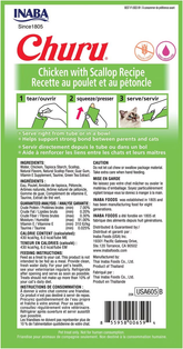 INABA Churu Puree Chicken with Scallop Recipe